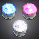 LED Light Up Non Flashing Button Body Light (Blue Color, 1 Per Pack) - Glow-Paradise