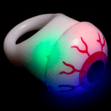 LED Light Up Jelly Eyeball Rings (Assorted Colors, 24 Rings Per Pack) - Glow-Paradise