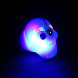 LED Light Up Skull Jelly Ring (Assorted Colors, 24 Rings Per Pack) - Glow-Paradise