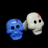 LED Light Up Skull Jelly Ring (Assorted Colors, 24 Rings Per Pack) - Glow-Paradise