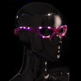 LED Flashing Light Up Sunglasses (Pink Color, 1 Per Pack) - Glow-Paradise