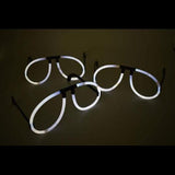 Glow Stick Eyeglasses - Aviator Style (White Color, 50 Eyeglasses Per Pack) - Glow-Paradise