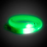 LED Light Up Purple Tube Bracelets (Green Color, 1 Bracelet Per Pack) - Glow-Paradise