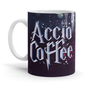 Accio Coffee - Coffee Ceramic Home Kitchen Drinking Coffee Milk Mug (350ml/11oz, Made in USA) - Glow-Paradise