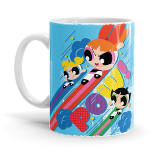 Action Ready - The Powerpuff Girls Ceramic Home Kitchen Drinking Coffee Milk Mug (350ml/11oz, Made in USA) - Glow-Paradise
