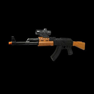 LED Light Up 33 inch AK-47 Rifle Gun Pistol Toy For Kids - Glow-Paradise