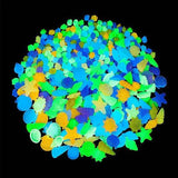 Glow in The Dark Glowing Multi-Colored Aquarium Stones (340 Pieces Per Pack) - Glow-Paradise