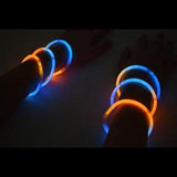 Glow Eyeglasses Bi-Color - Aviator Style- Bi Aqua/Orange (50 Eye Glassess Per Pack) - Glow-Paradise