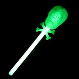 8" Halloween Wand (Assorted Colors, 4 Wands Per Pack) - Glow-Paradise
