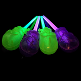 8" Halloween Wand (Assorted Colors, 4 Wands Per Pack) - Glow-Paradise