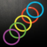 22 Inch Glow Stick Necklaces (Pink Color, 50 Counts Per Pack) - Glow-Paradise