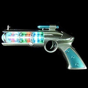 LED Light Up Flashing Barrel Gun Pistol Toy For Kids - Glow-Paradise