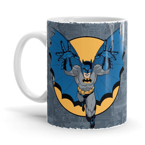 Batman: Comic - Batman Ceramic Home Kitchen Drinking Coffee Milk Mug (350ml/11oz, Made in USA) - Glow-Paradise