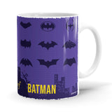 Batman: Logo Evolution - Batman Ceramic Home Kitchen Drinking Coffee Milk Mug (350ml/11oz, Made in USA) - Glow-Paradise
