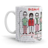 Bazinga Formula - The Big Bang Theory Official Mug - Glow-Paradise