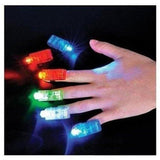 1 Inch LED Finger Lights (Assorted Colors, 12 Quantity Per Pack) - Glow-Paradise