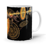Black Mystic Suit - Marvel Ceramic Home Kitchen Drinking Coffee Milk Mug (350 ml/11oz, Made in USA) - Glow-Paradise