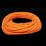 Blacklight Glow-Line Luminescent Rope 25 Ft. Roll (Orange Color, 1 Roll Per Pack) - Glow-Paradise