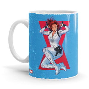 Black Widow Art - Marvel Ceramic Home Kitchen Drinking Coffee Milk Mug (350ml/11oz, Made in USA) - Glow-Paradise