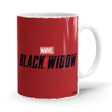 Black Widow Graffiti - Marvel Ceramic Home Kitchen Drinking Coffee Milk Mug (350ml/11oz, Made in USA) - Glow-Paradise