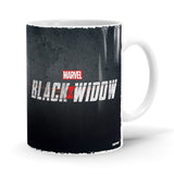 Black Widow: Illustration - Marvel Ceramic Home Kitchen Drinking Coffee Milk Mug (350ml/11oz, Made in USA) - Glow-Paradise