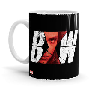 Black Widow Superimpose - Marvel Ceramic Home Kitchen Drinking Coffee Milk Mug (350ml/11oz, Made in USA) - Glow-Paradise