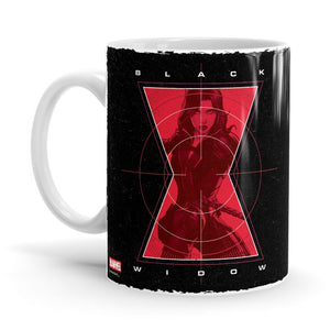 Black Widow Target - Marvel Ceramic Home Kitchen Drinking Coffee Milk Mug (350ml/11oz, Made in USA) - Glow-Paradise