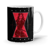 Black Widow Target - Marvel Ceramic Home Kitchen Drinking Coffee Milk Mug (350ml/11oz, Made in USA) - Glow-Paradise