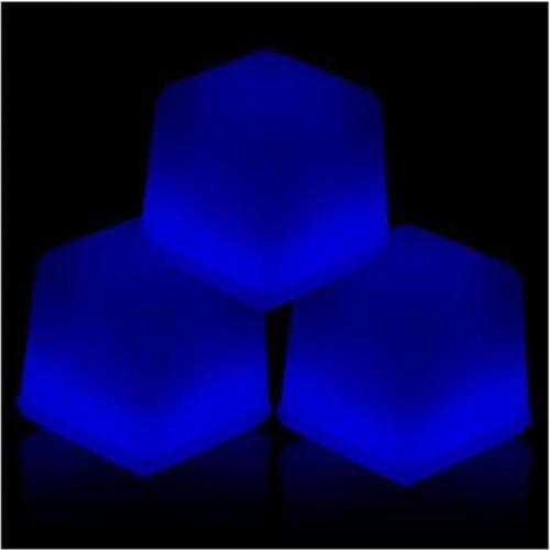 Glow In The Dark Ice Cubes (Blue Color, 24 Cubes Per Pack) - Glow-Paradise