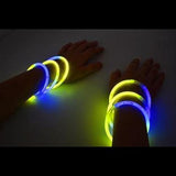 Glow Eyeglasses Bi-Color - Aviator Style - Bi Blue/Yellow (50 Eye Glassess Per Pack) - Glow-Paradise