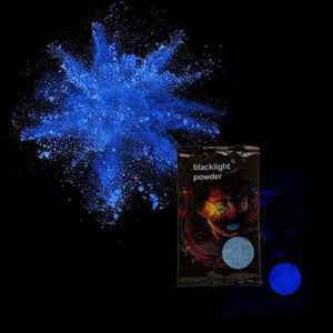 Blacklight Color Powder 70g (Blue Color, 1 Quantity Per Pack) - Glow-Paradise