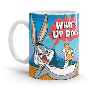 What's Up Doc? - Bugs Bunny Ceramic Home Kitchen Drinking Coffee Milk Mug (350ml/11oz, Made in USA) - Glow-Paradise