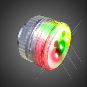 LED Flashing Button Body Lights (Red/Green/Yellow Color, 1 Per Pack) - Glow-Paradise