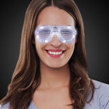 LED White Slotted Shades (White Color, 1 Per Pack) - Glow-Paradise