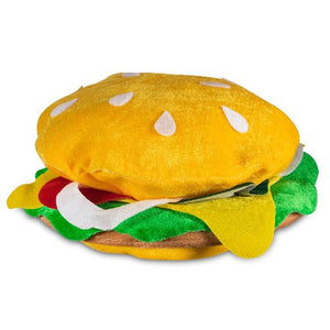 Cheeseburger Hat (1 Hat Per Pack) - Glow-Paradise