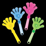 Large Led Light-Up Hand Clappers (12 Per Pack) - Glow-Paradise