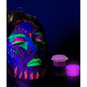 Glominex Glow Body Paint Single Clamshell (Purple Colors, 1 Piece Per Pack) - Glow-Paradise
