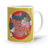 Classic Duo - Tom & Jerry Ceramic Home Kitchen Drinking Coffee Milk Mug (350ml/11oz, Made in USA) - Glow-Paradise