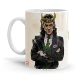 Loki: Come On - Marvel Ceramic Home Kitchen Drinking Coffee Milk Mug (350ml/11oz, Made in USA) - Glow-Paradise