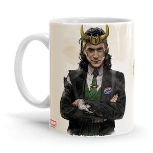 Loki: Come On - Marvel Ceramic Home Kitchen Drinking Coffee Milk Mug (350ml/11oz, Made in USA) - Glow-Paradise
