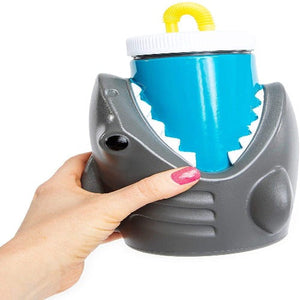 20oz Shark Drink Cup with Lid (4 Cups Per Pack) - Glow-Paradise