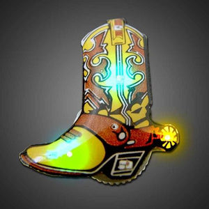LED Cowboy Boot Body Light with Magnetic Attatchment (1 Per Pack) - Glow-Paradise