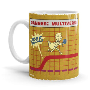 Danger: Multiverse - Marvel Ceramic Home Kitchen Drinking Coffee Milk Mug (350ml/11oz, Made in USA) - Glow-Paradise