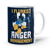 I Flunked Anger Management - Disney Ceramic Home Kitchen Drinking Coffee Milk Mug (350ml/11oz, Made in USA) - Glow-Paradise
