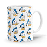 Duck Pattern - Disney Ceramic Home Kitchen Drinking Coffee Milk Mug (350ml/11oz, Made in USA)x` - Glow-Paradise