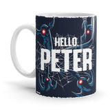 Doc Ock: Hello Peter - Marvel Ceramic Home Kitchen Drinking Coffee Milk Mug (350ml/11oz, Made in USA) - Glow-Paradise