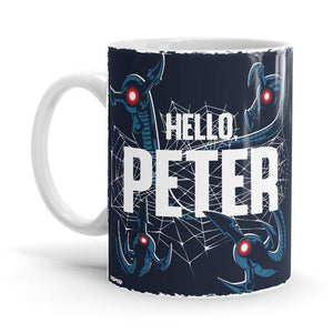 Doc Ock: Hello Peter - Marvel Ceramic Home Kitchen Drinking Coffee Milk Mug (350ml/11oz, Made in USA) - Glow-Paradise