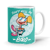 Don't Kill My Vibes - Dexter's Laboratory Ceramic Home Kitchen Drinking Coffee Milk Mug (350ml/11oz, Made in USA) - Glow-Paradise