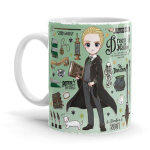 Draco Malfoy - Harry Potter Ceramic Home Kitchen Drinking Coffee Milk Mug (350ml/11oz, Made in USA) - Glow-Paradise