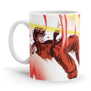 Goku vs Vegeta - Dragon Ball Z Ceramic Home Kitchen Drinking Coffee Milk Mug (350 ml/11oz, Made in USA) - Glow-Paradise